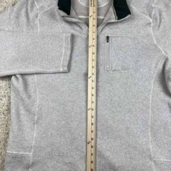 Woolrich Pullover Quarter Zip Beige Outdoor Soft Sweater Size XXL 2XL EUC - Picture 4 of 7